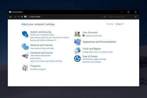 微軟即將隱藏Windows 10上的控制面板