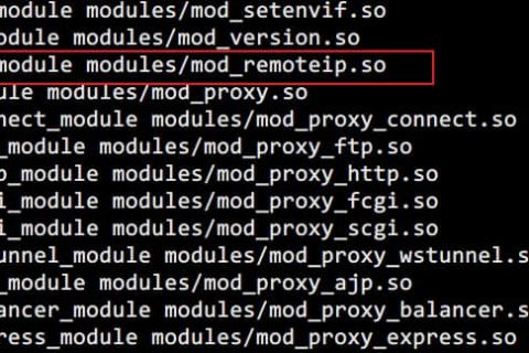 Apache httpd 通過(guò)mod_remoteip模塊來(lái)獲取CDN或者負(fù)載均衡設(shè)備轉(zhuǎn)發(fā)后的用戶(hù)真實(shí)IP